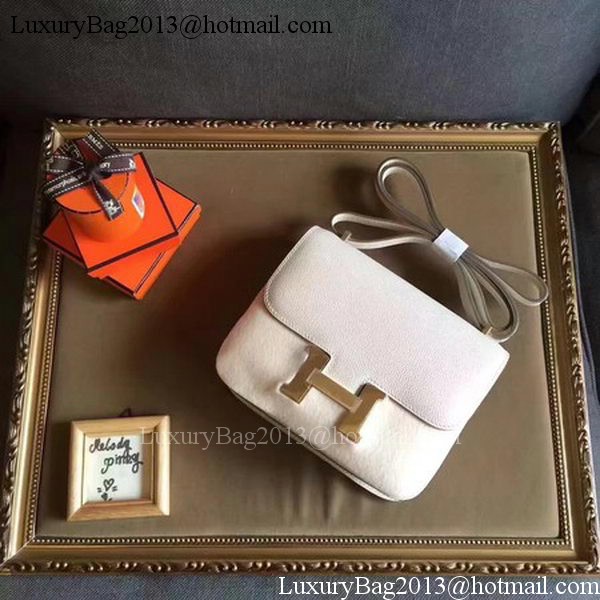 Hermes Constance Bag Original Leather H027 Offwhite