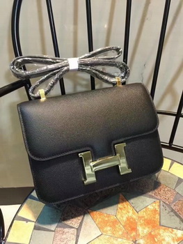 Hermes Constance Bag Calfskin Leather H9978 Black