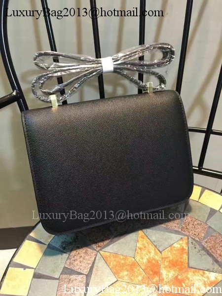 Hermes Constance Bag Calfskin Leather H9978 Black