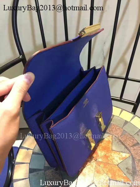 Hermes Constance Bag Calfskin Leather H9978 Blue