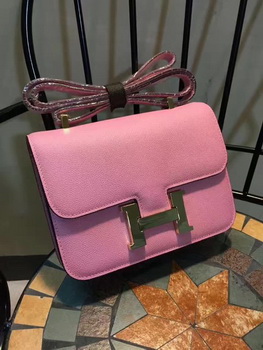 Hermes Constance Bag Calfskin Leather H9978 Pink