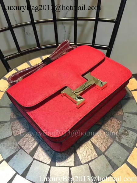 Hermes Constance Bag Calfskin Leather H9978 Red