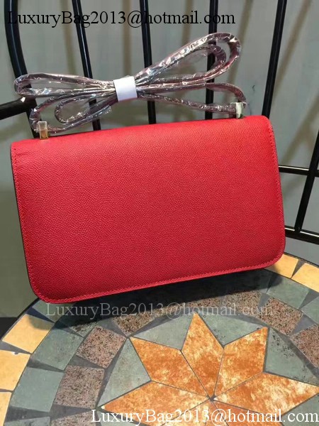 Hermes Constance Bag Calfskin Leather H9978 Red