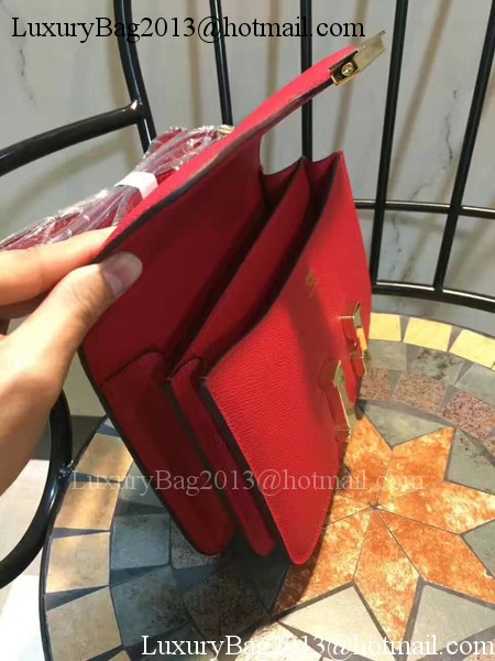 Hermes Constance Bag Calfskin Leather H9978 Red