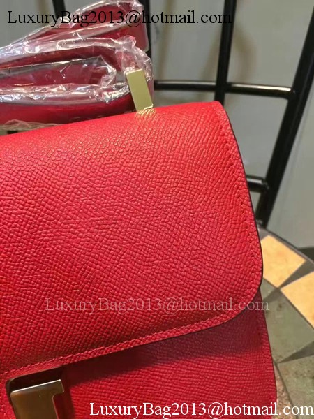 Hermes Constance Bag Calfskin Leather H9978 Red