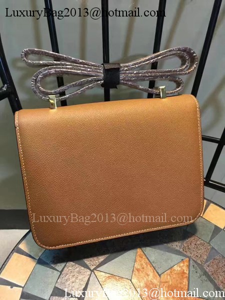 Hermes Constance Bag Calfskin Leather H9978 Wheat