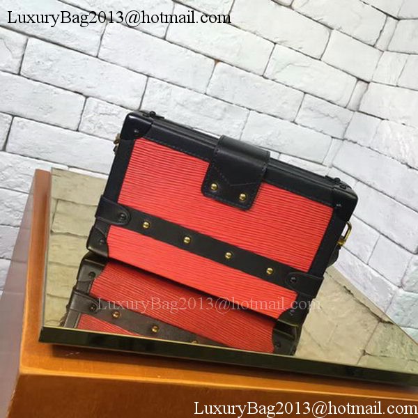 Louis Vuitton Epi Leather PETITE MALLE M54650 Red