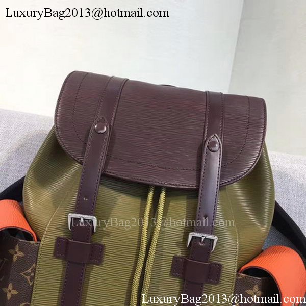 Louis Vuitton Epi Leather CHRISTOPHER PM Bag M58868 Khaki