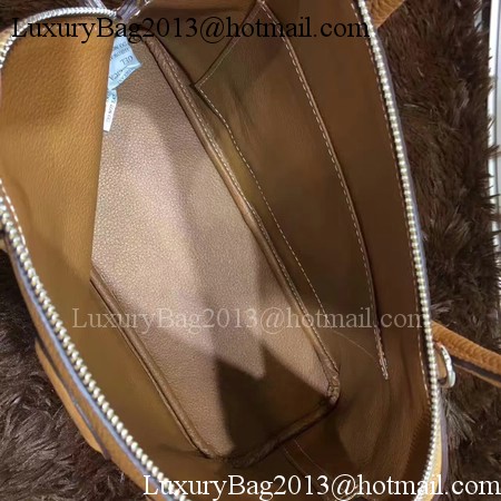 Hermes Bolide 31CM Calfskin Leather Tote Bag B3302 Wheat