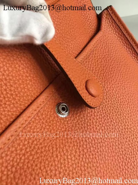 Hermes Evelyne 30cm Messenger Bag E3301 Orange