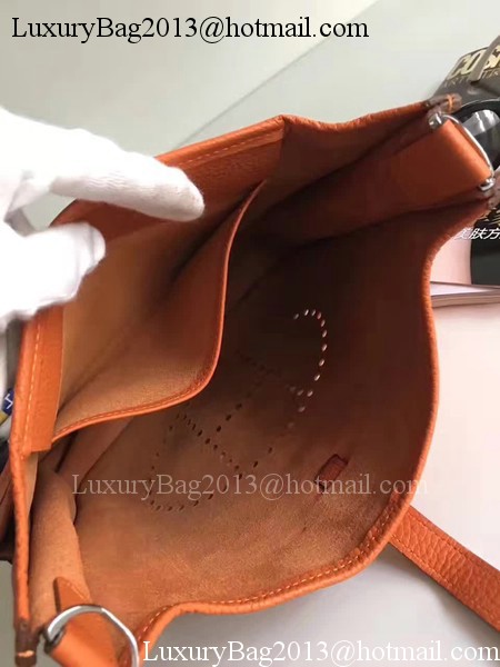 Hermes Evelyne 30cm Messenger Bag E3301 Orange