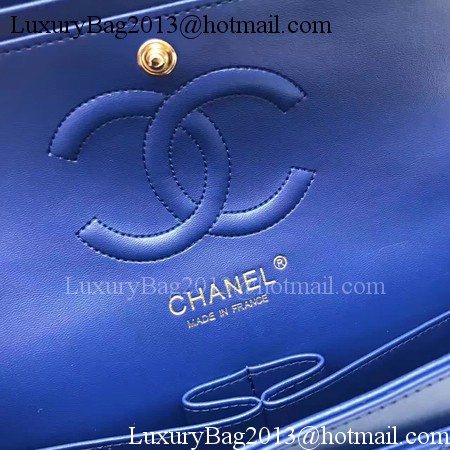 Chanel 2.55 Series Flap Bags Original Sheepskin A1112 Blue