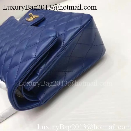 Chanel 2.55 Series Flap Bags Original Sheepskin A1112 Blue