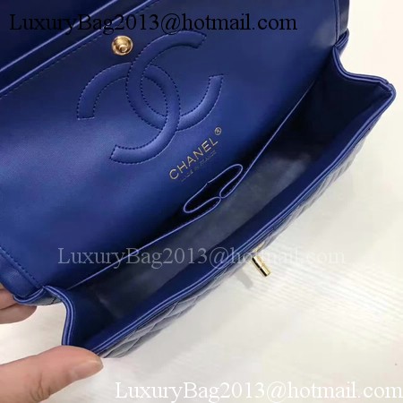 Chanel 2.55 Series Flap Bags Original Sheepskin A1112 Blue