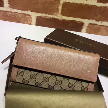 Gucci GG Supreme Wallet 323396 Apricot