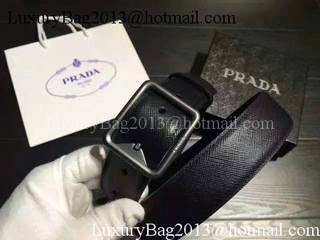 Prada Leather Belt PD0807 Black