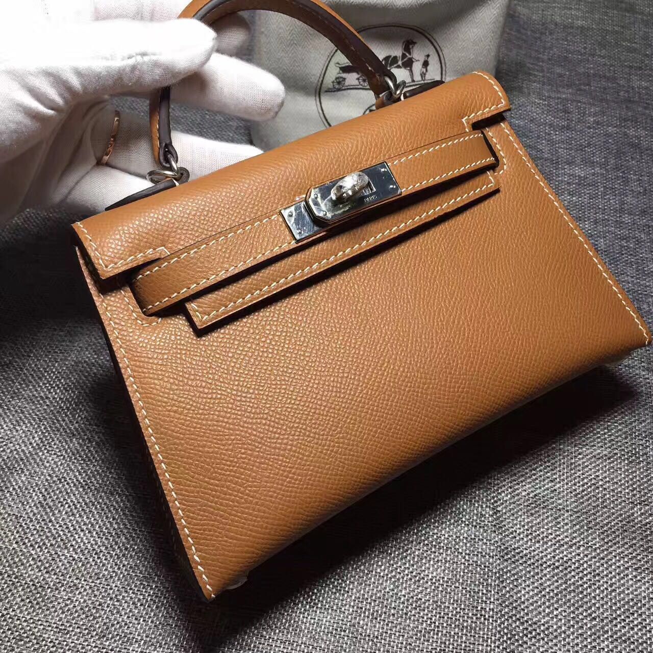 Hermes Kelly Tote Bag Original Leather 17088