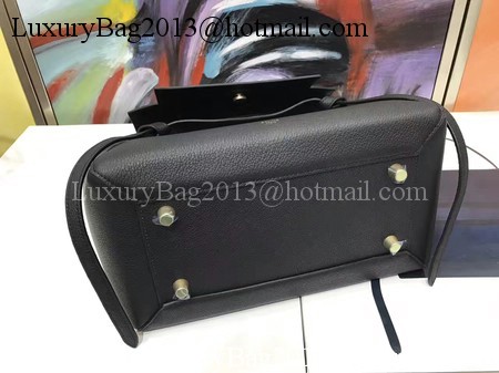 Celine Belt Bag Original Litchi Leather C3349 Black