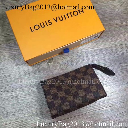 Louis Vuitton Damier Ebene Canvas TOILETRY POUCH 15 M47546