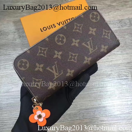 Louis Vuitton Monogram Canvas CLEMENCE WALLET M64201 Orange Louis Vuitton Monogram Canvas CLEMENCE WALLET M64201 Orange