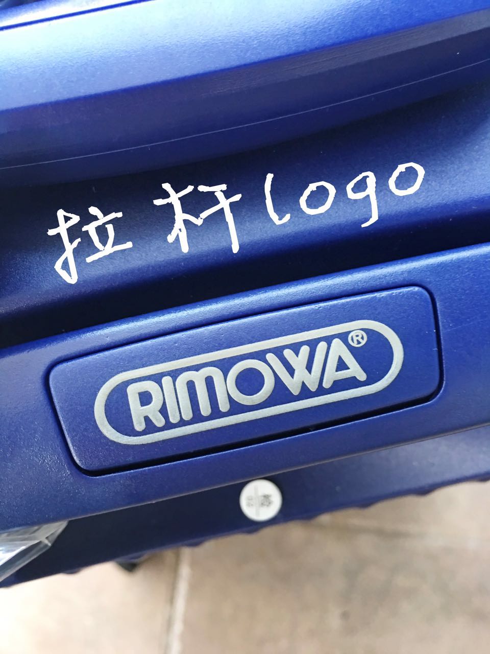 RIMOWA Travel Luggage 1783 Blue