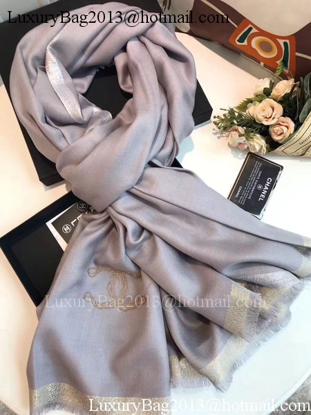 Chanel Scarf CC2837 Grey