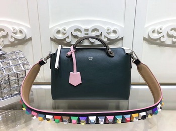 Fendi BY THE WAY Bag Original Calfskin Leather F2689 Green