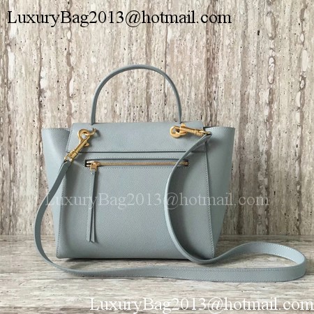 Celine Belt mini Bag Original Leather C98310 Light Blue