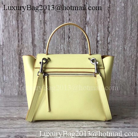 Celine Belt mini Bag Original Leather C98310 Yellow