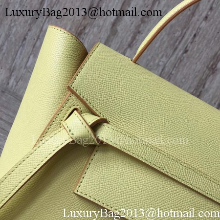 Celine Belt mini Bag Original Leather C98310 Yellow