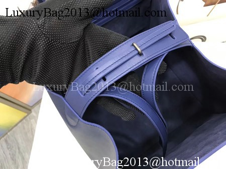 Celine Luggage Phantom Tote Bag Calfskin Leather CT3372 Blue