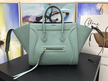 Celine Luggage Phantom Tote Bag Calfskin Leather CT3372 Green