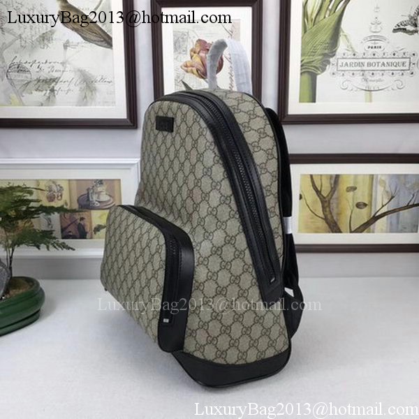 GUCCI GG Supreme Backpack 406370 Black