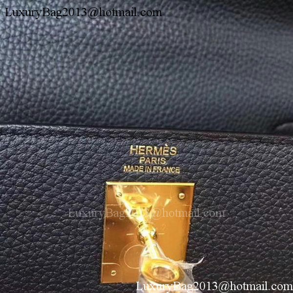 Hermes Kelly 32cm Shoulder Bag TOGO Leather KY32 Black