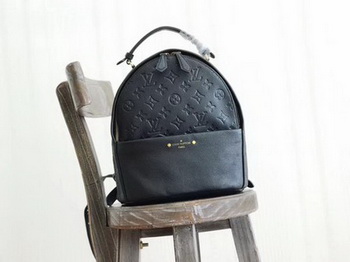 Louis Vuitton Monogram Empreinte SORBONNE BACKPACK M44019 Black