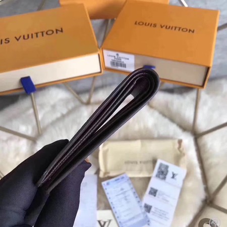Louis Vuitton Damier Ebene Canvas MULTIPLE WALLET N60895 Louis Vuitton Damier Ebene Canvas MULTIPLE WALLET N60895