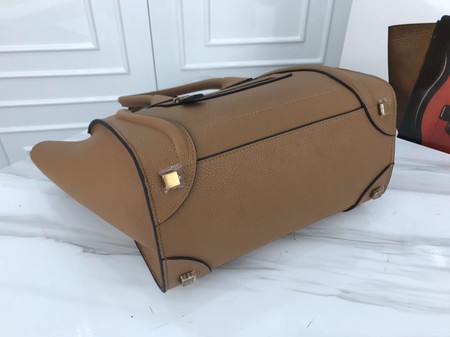 Celine Luggage Micro Tote Bag Original Leather CLY33081M Apricot