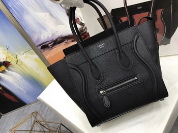 Celine Luggage Micro Tote Bag Original Leather CLY33081M Black