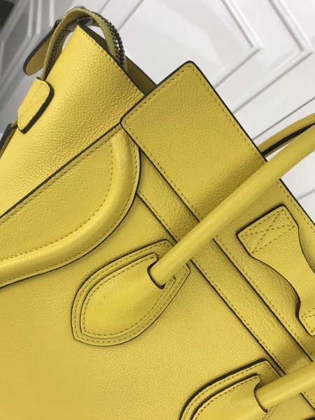 Celine Luggage Micro Tote Bag Original Leather CLY33081M Lemon