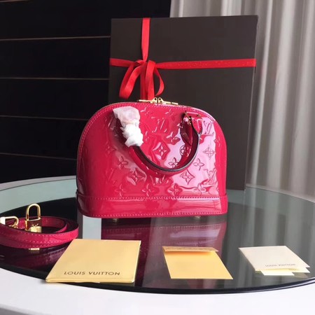 Louis Vuitton Monogram Vernis Alma BB M91606 Rose