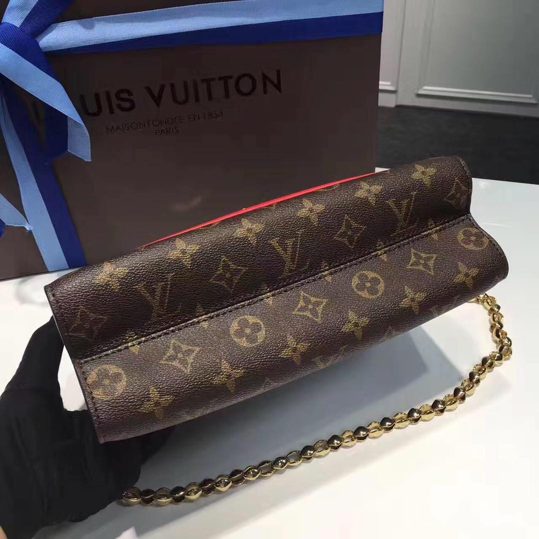 Louis Vuitton Monogram Canvas 41731 Red