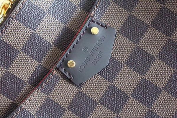 Louis Vuitton Damier Ebene Canvas Original Leather SOUTH BANK BESACE N42230