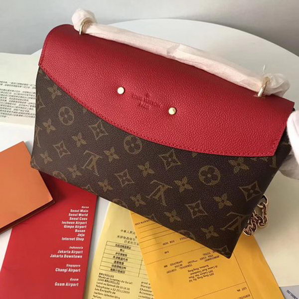 Louis Vuitton Monogram Canvas SAINT PLACIDE M43715 Red