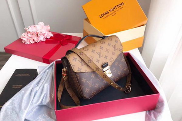 Louis Vuitton Monogram Reverse Canvas POCHETTE METIS M41465