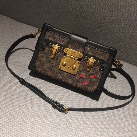 Louis Vuitton Petite Malle Monogram Canvas Bag M50016