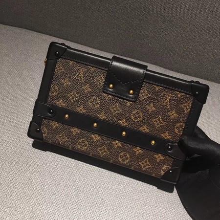 Louis Vuitton Petite Malle Monogram Canvas Bag M50016