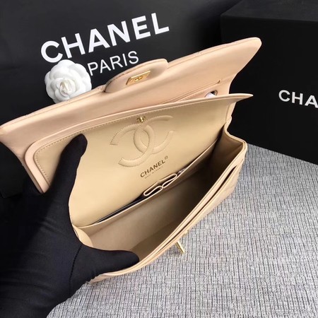 Chanel 2.55 Series Flap Bags Original Leather A1112 Apricot