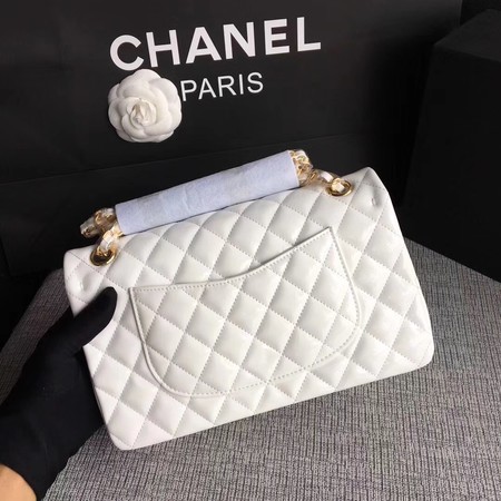 Chanel 2.55 Series Flap Bags Original Leather A1112 White