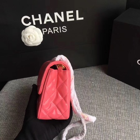 Chanel Classic Flap mini Bag Original Leather A1115 Pink