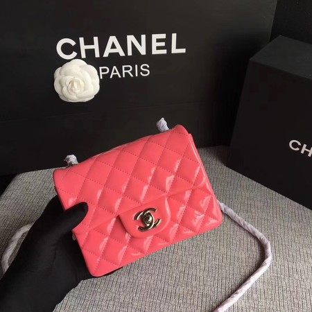 Chanel Classic Flap mini Bag Original Leather A1115 Pink